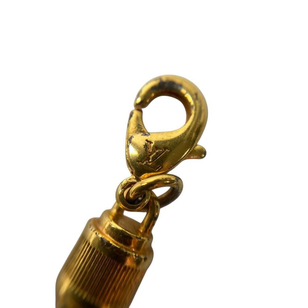 LOUIS VUITTON Gold Necklace - Picture 7 of 9